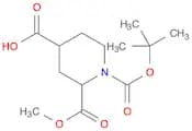 1-(tert-Butoxycarbonyl)-2-(methoxycarbonyl)piperidine-4-carboxylic acid