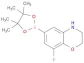 2H-1,4-Benzoxazine, 8-fluoro-3,4-dihydro-6-(4,4,5,5-tetramethyl-1,3,2-dioxaborolan-2-yl)-