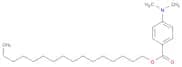 Benzoic acid, 4-(dimethylamino)-, hexadecyl ester