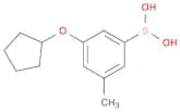 Boronic acid, B-[3-(cyclopentyloxy)-5-methylphenyl]-