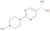 Boronic acid, B-[2-(4-methyl-1-piperazinyl)-5-pyrimidinyl]-