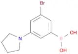 3-Bromo-5-pyrrolidinophenylboronic acid