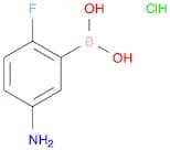 5-Amino-2-fluorophenylboronic acid, HCl