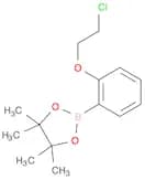 2-(2-Chloroethoxy)phenylboronic acid, pinacol ester