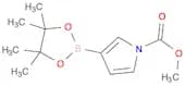 1H-Pyrrole-1-carboxylic acid, 3-(4,4,5,5-tetramethyl-1,3,2-dioxaborolan-2-yl)-, methyl ester