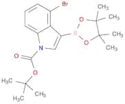 1-BOC-4-bromoindole-3-boronic acid, pinacol ester