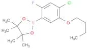 5-Butoxy-4-chloro-2-fluorophenylboronic acid, pinacol ester