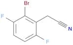 2-(2-Bromo-3,6-difluorophenyl)acetonitrile