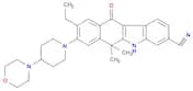 9-Ethyl-6,6-dimethyl-8-[4-(morpholin-4-yl)piperidin-1-yl]-11-oxo-5H-benzo[b]carbazole-3-carbonitri…