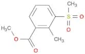 Benzoic acid, 2-methyl-3-(methylsulfonyl)-, methyl ester