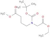 Butanoic acid, 4-[[(1,1-dimethylethoxy)carbonyl](2-ethoxy-2-oxoethyl)amino]-, methyl ester