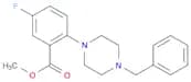 Methyl 2-(4-Benzylpiperazino)-5-fluorobenzoate