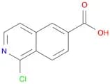 6-Isoquinolinecarboxylic acid, 1-chloro-