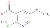 3-Pyridinecarboxylic acid, 2-chloro-5-methoxy-, methyl ester