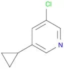 Pyridine, 3-chloro-5-cyclopropyl-