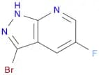 1H-Pyrazolo[3,4-b]pyridine, 3-bromo-5-fluoro-