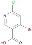 3-Pyridinecarboxylic acid, 4-bromo-6-chloro-