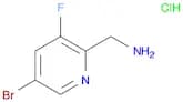 (5-Bromo-3-fluoropyridin-2-yl)methanamine HCl