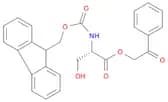 2-oxo-2-phenylethyl (2S)-2-({[(9H-fluoren-9-yl)methoxy]carbonyl}amino)-3-hydroxypropanoate