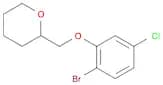 1-Bromo-4-chloro-2-(tetrahydropyran-2-ylmethoxy)benzene