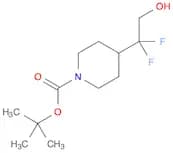 1-Piperidinecarboxylic acid, 4-(1,1-difluoro-2-hydroxyethyl)-, 1,1-dimethylethyl ester