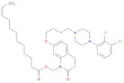 Dodecanoic acid, [7-[4-[4-(2,3-dichlorophenyl)-1-piperazinyl]butoxy]-3,4-dihydro-2-oxo-1(2H)-quino…