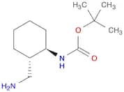 Carbamic acid, N-[(1R,2S)-2-(aminomethyl)cyclohexyl]-, 1,1-dimethylethyl ester, rel-