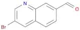 7-Quinolinecarboxaldehyde, 3-bromo-