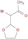 2-Propanone, 1-bromo-1-(1,3-dioxolan-2-yl)-