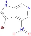 1H-Pyrrolo[2,3-c]pyridine, 3-bromo-4-nitro-