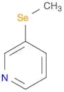 Pyridine, 3-(methylseleno)-