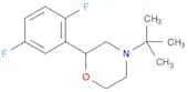 Morpholine, 2-(2,5-difluorophenyl)-4-(1,1-dimethylethyl)-