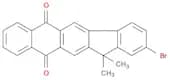 6H-Indeno[1,2-b]anthracene-6,11(13H)-dione, 2-bromo-13,13-dimethyl-