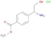 Methyl 4-((1r)-1-amino-2-hydroxyethyl)benzoate hcl