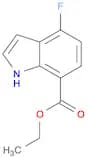 1H-Indole-7-carboxylic acid, 4-fluoro-, ethyl ester
