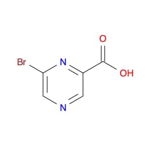 2-Pyrazinecarboxylic acid, 6-bromo-