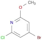 Pyridine, 4-​bromo-​2-​chloro-​6-​methoxy-