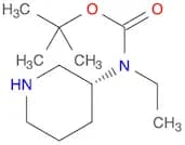 Ethyl-(R)-piperidin-3-yl-carbamic acid tert-butyl ester