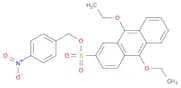 2-Anthracenesulfonic acid, 9,10-diethoxy-, (4-nitrophenyl)methyl ester