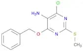 4-(Benzyloxy)-6-chloro-2-(methylthio)pyrimidin-5-amine