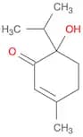 2-Cyclohexen-1-one, 6-hydroxy-3-methyl-6-(1-methylethyl)-