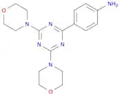 Benzenamine, 4-(4,6-di-4-morpholinyl-1,3,5-triazin-2-yl)-