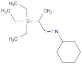 Cyclohexanamine, N-[2-(triethylsilyl)propylidene]-