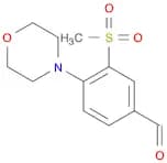 3-(Methylsulfonyl)-4-morpholinobenzaldehyde