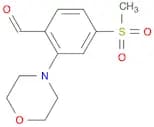 4-(Methylsulfonyl)-2-morpholinobenzaldehyde