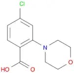 4-Chloro-2-morpholinobenzoic acid