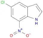 1H-Indole, 5-chloro-7-nitro-