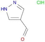 1H-Pyrazole-4-carboxaldehyde, hydrochloride (1:1)