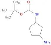 Carbamic acid, N-​(3-​aminocyclopentyl)​-​, 1,​1-​dimethylethyl ester