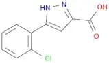 3-(2-Chlorophenyl)-1h-pyrazole-5-carboxylic acid